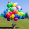 12 inch Round Bright Latex Colorful Balloons(Multicolor)0.1 x 0.1 x 0.1 inches